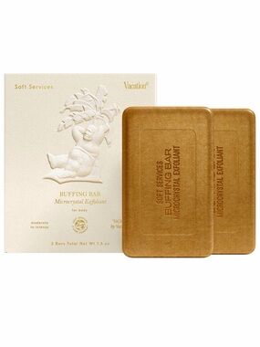 Soft Services x Vacation Buffing Bar Microcrystal Exfoliant - limited edition